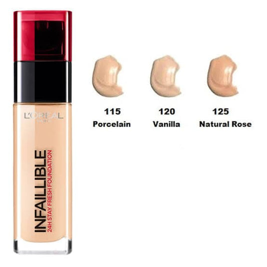 L'Oréal infallible foundation 32H fresh wear