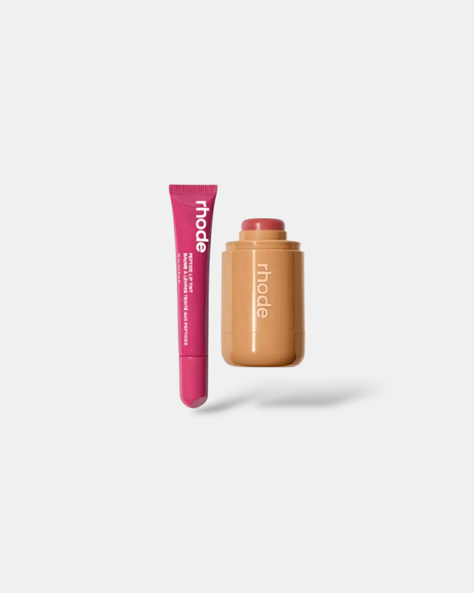 RHODE | sleepy girl Pocket Blush & raspberry jelly Peptide Lip Tint Duoà