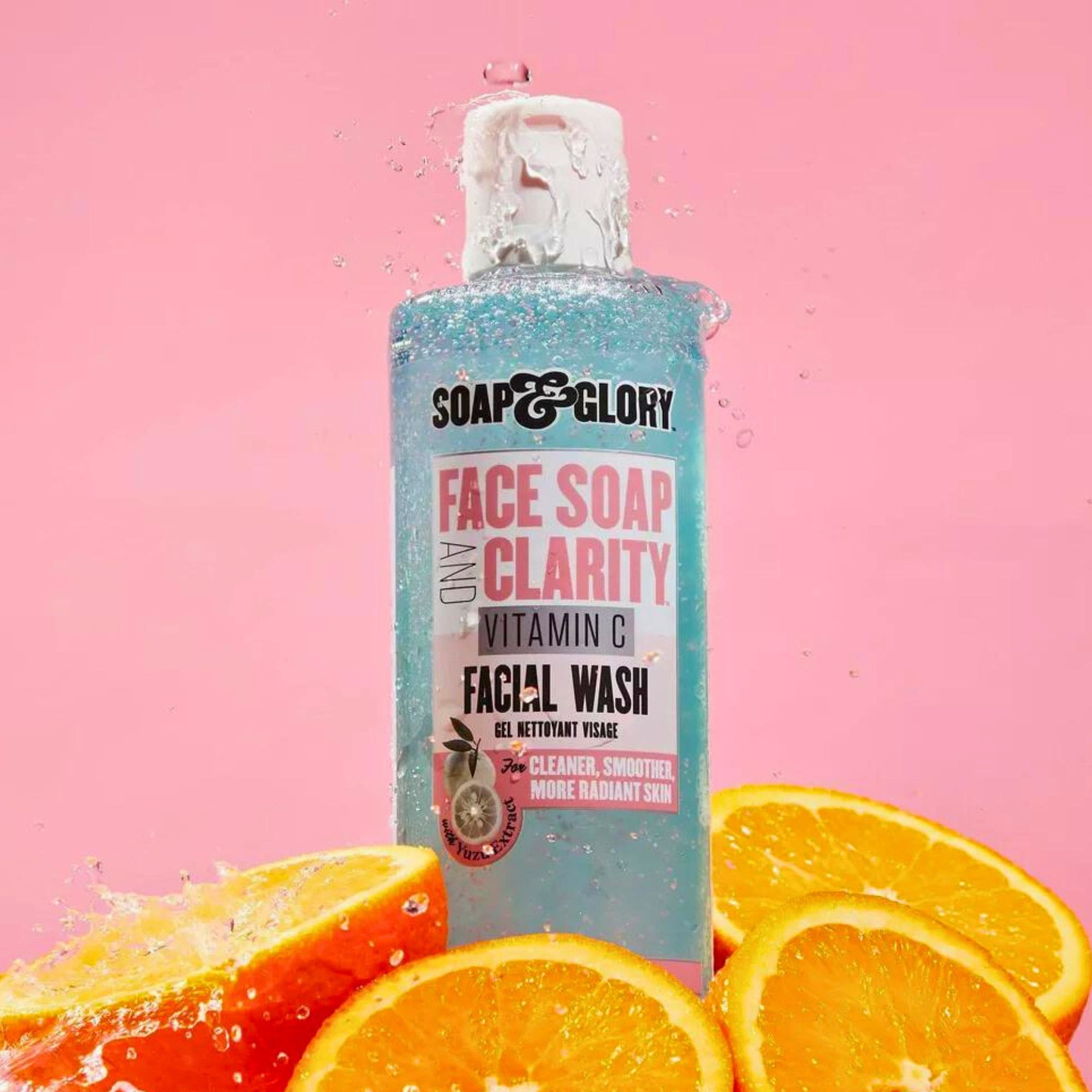 Soap & Glory Face Soap and Clarity Vitamin C Facial Wash 350ml