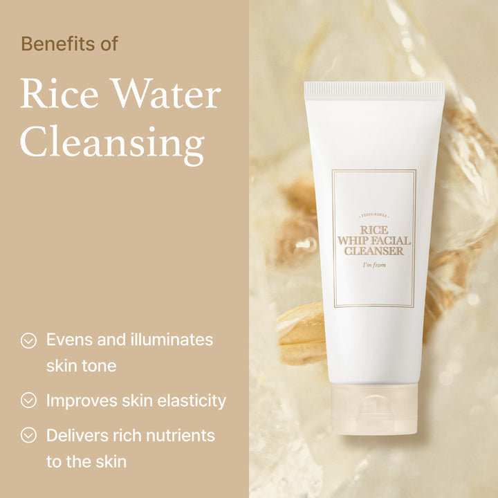 I'M FROM | RICE WHIP FACIAL CLEANSER