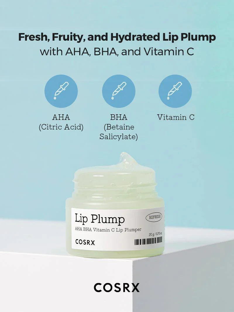 Cosrx Aha Bha Vitamin C Lip Plump Refresh 20G