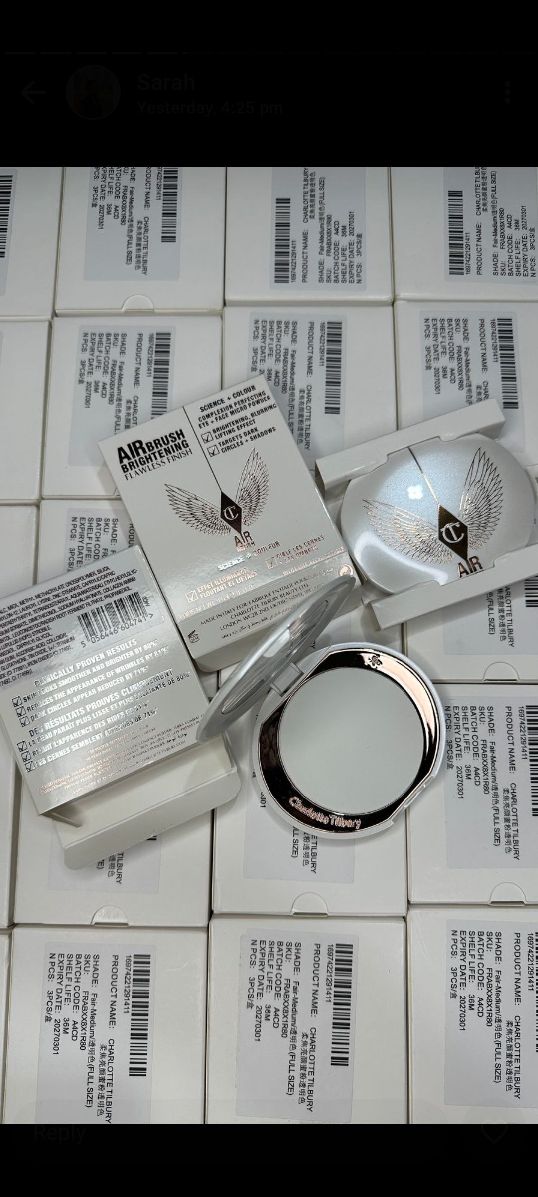 AIRBRUSH BRIGHTENING FLAWLESS FINISH
FAIR - MEDIUM