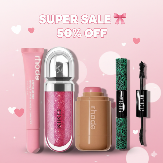 Super deal pack of 4 set Rhode kiko sheglam