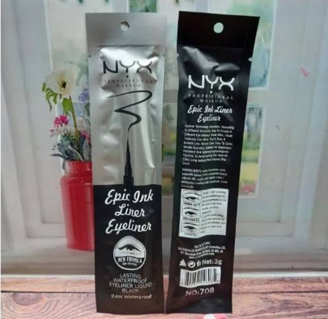 NYX Epic Ink Liner
Waterproof eyeliner for precise application