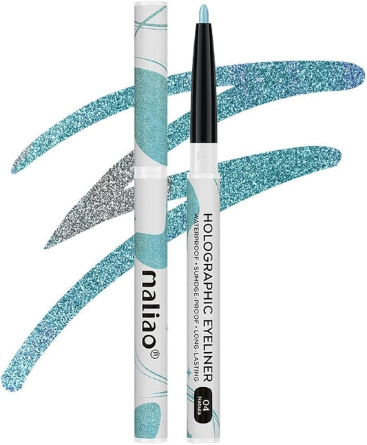 Maliao Holographic Eyeliner with Multichrome Effect