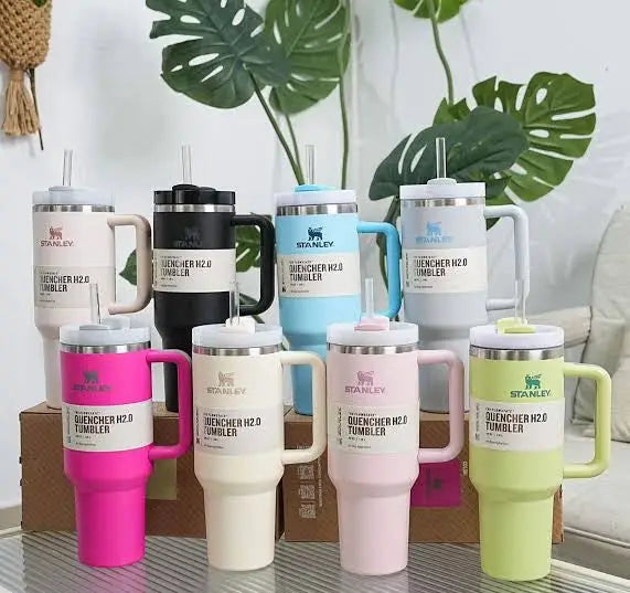 Stanley stainless steel tumblers with Straw 🧃1.8 liter