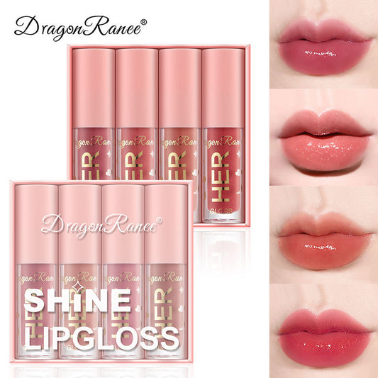 Dragon Ranee Shine Lipgloss 4pcs Set