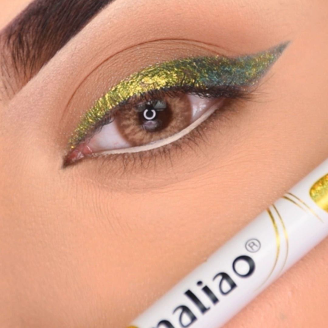 Maliao Holographic Eyeliner with Multichrome Effect