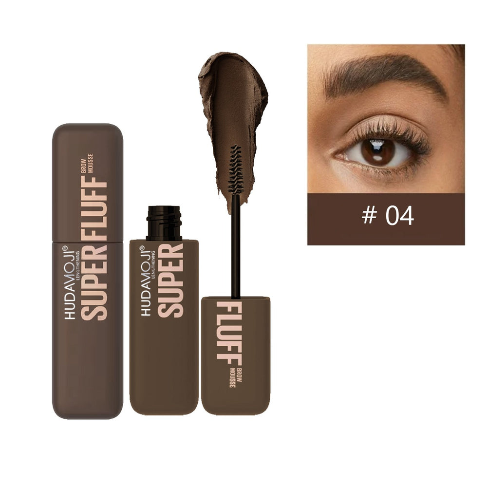 HudaMoji Super Fluff Brow Mousse – Tinted, Long-Wear Brow Setter