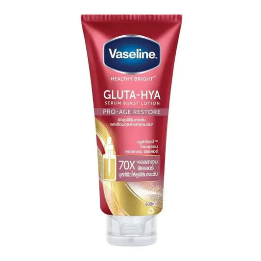 Vaseline

Vaseline Gluta - Hya Serum Burst Lotion Pro-Age Restore 200ml