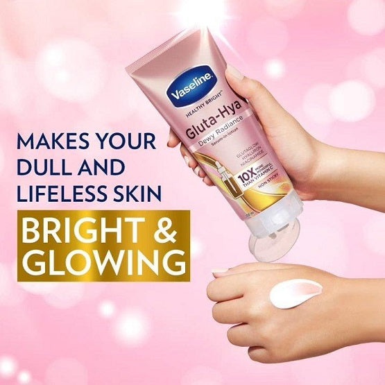 Vaseline Gluta-Hya Smooth Radiance Serum Burst Lotion - 200ml