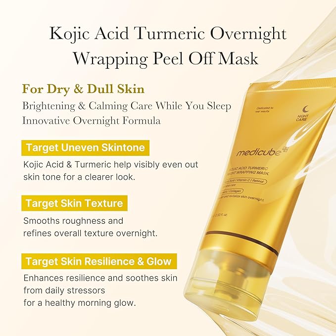 medicube Kojic Acid Turmeric warp mask
