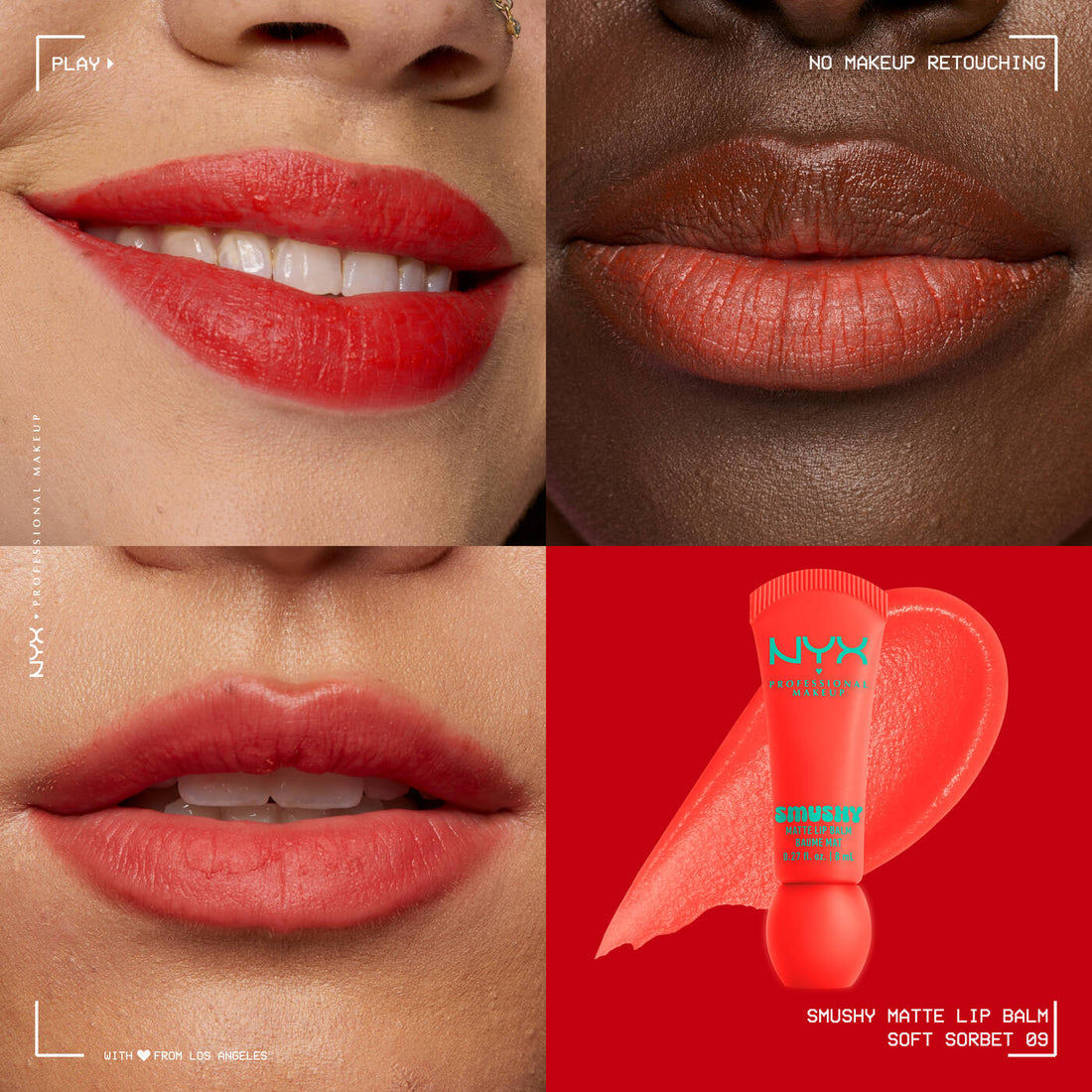 NYX Professional Makeup SMUSHY MATTE LIP BALM