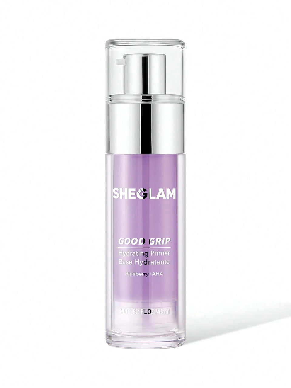 SHEGLAM Good Grip Hydrating Primer-Blueberry+AHA - Mauve Purple