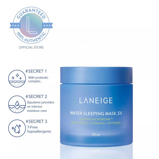 LANEIGE Water sleep mask_ex bright microbiome