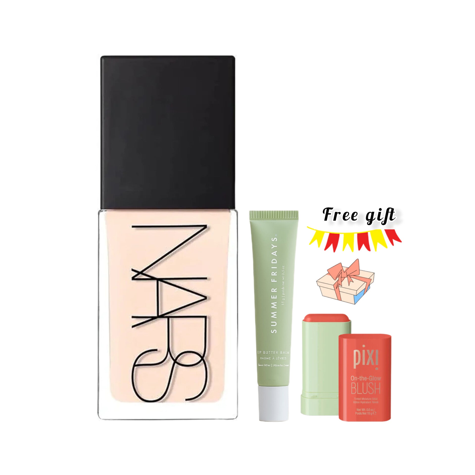 Blast deal || Nars foundation,pixi blush, summer Friday lipblam