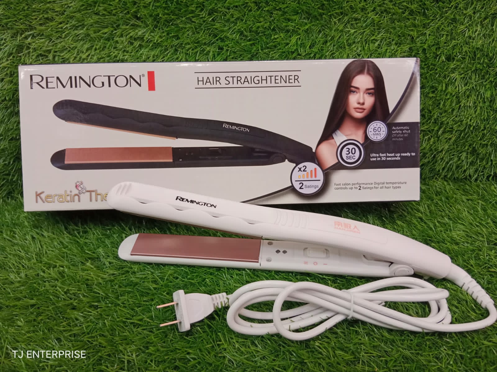 Remingtion Professional hair straightener keratin therapy