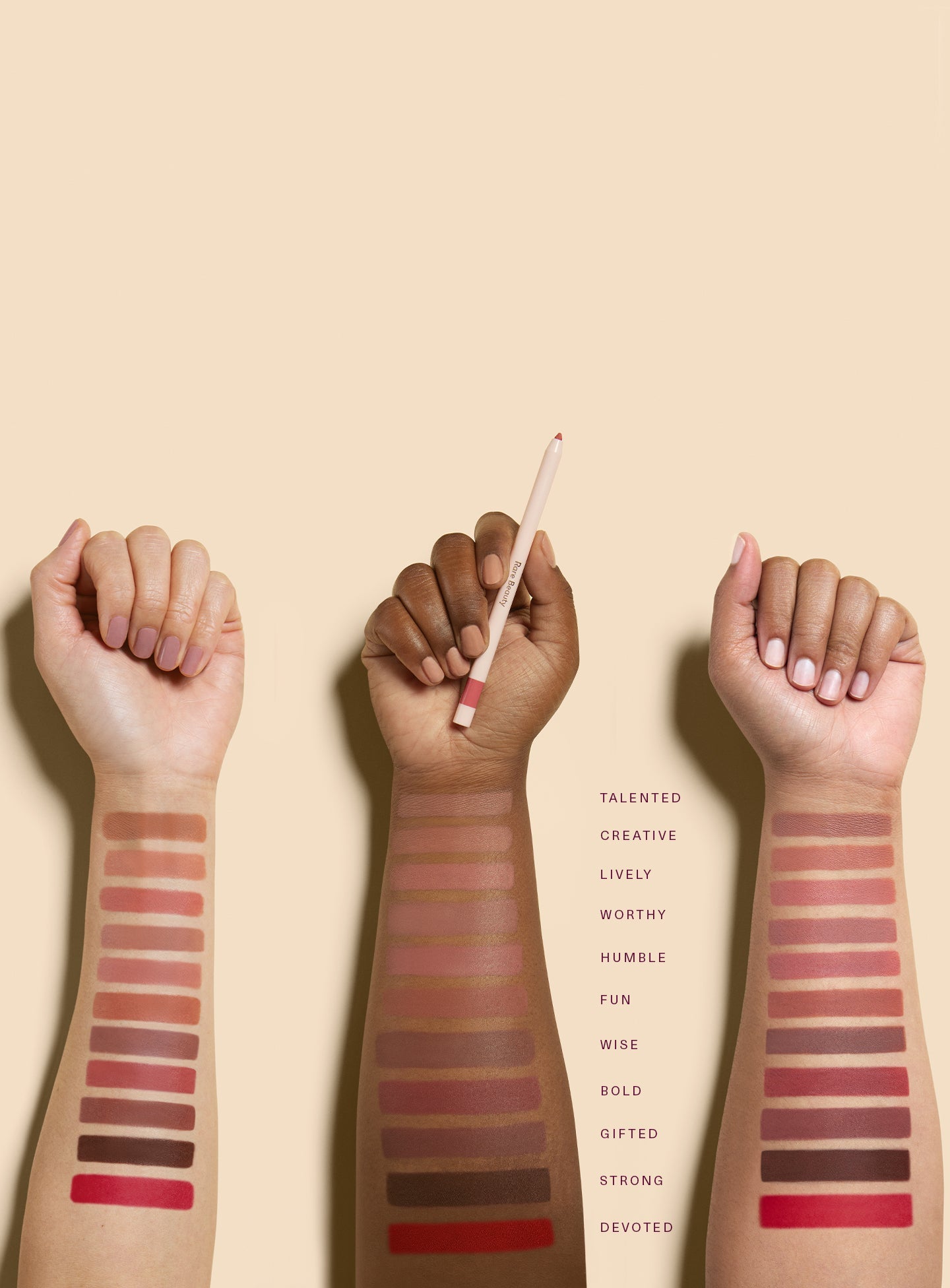 Rare beauty tint lip oil Vs lip matte liners