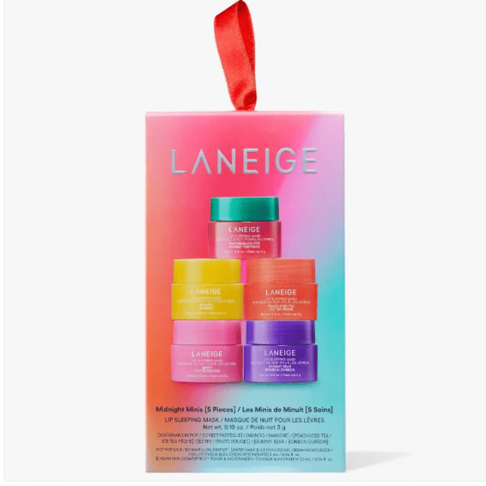Lip balm
LANEIGE Midnight Minis Set, 5 Pcs Set Of Lip Sleeping Mask.