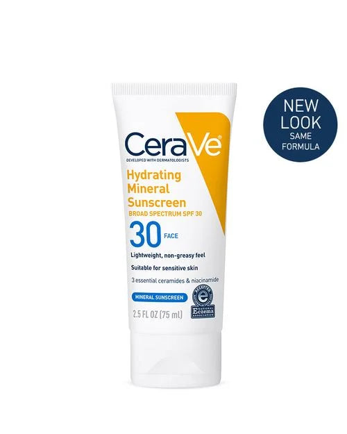 CERAVE | HYDRATING SUNSCREEN SPF 30 FACE LOTION